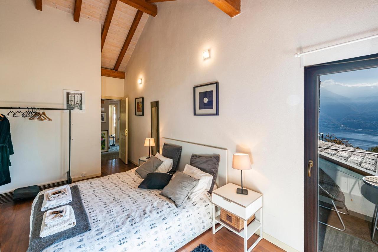 Casa Luna - Wonderful Lake View Brione sopra Minusio المظهر الخارجي الصورة