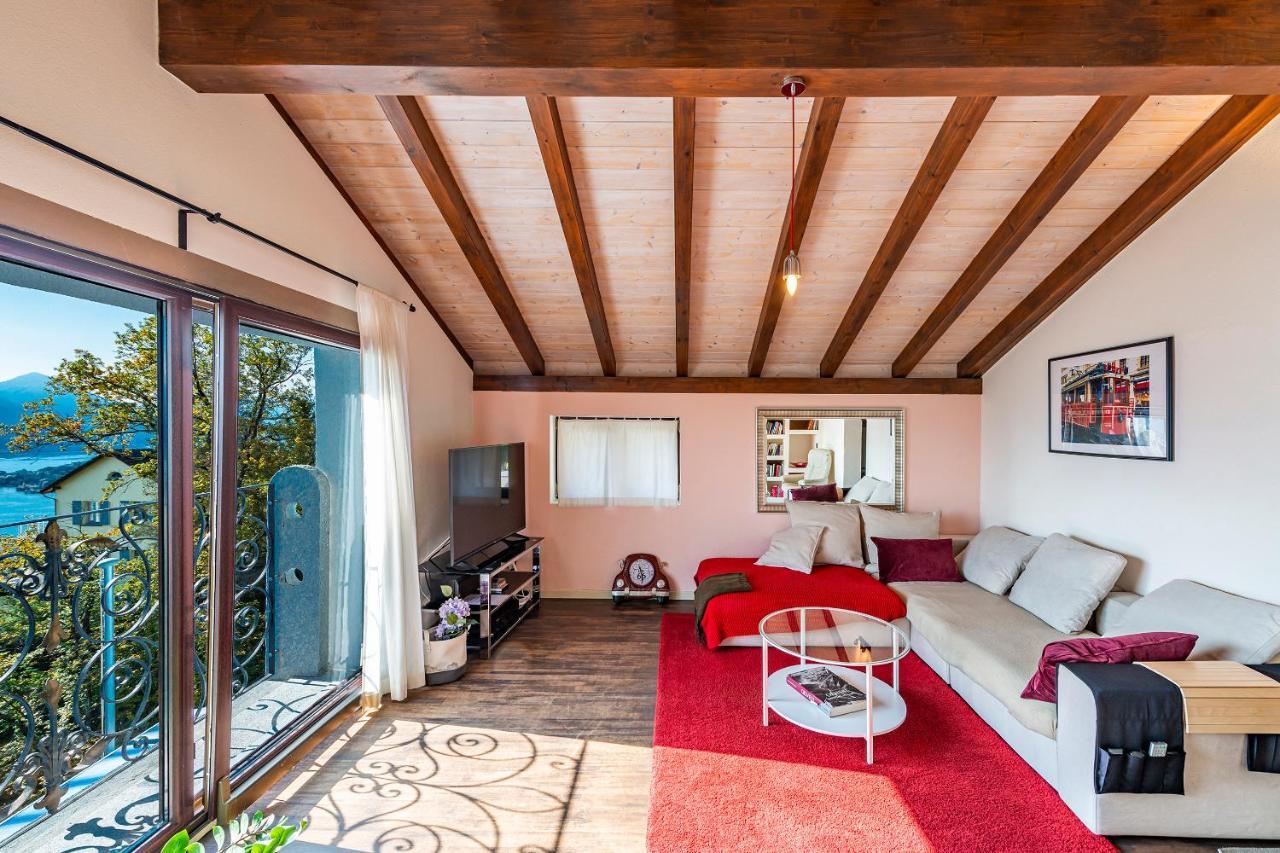 Casa Luna - Wonderful Lake View Brione sopra Minusio المظهر الخارجي الصورة